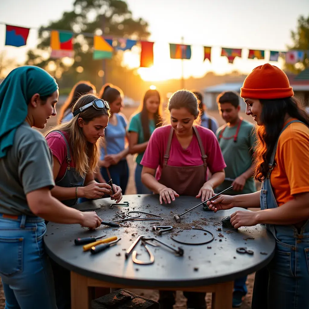 Modern office environment